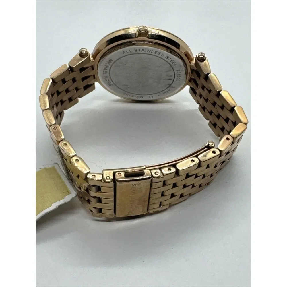 Michael Kors Darci MK3192 Women's Rose Gold Stainless Steel Analog Watch JNA633